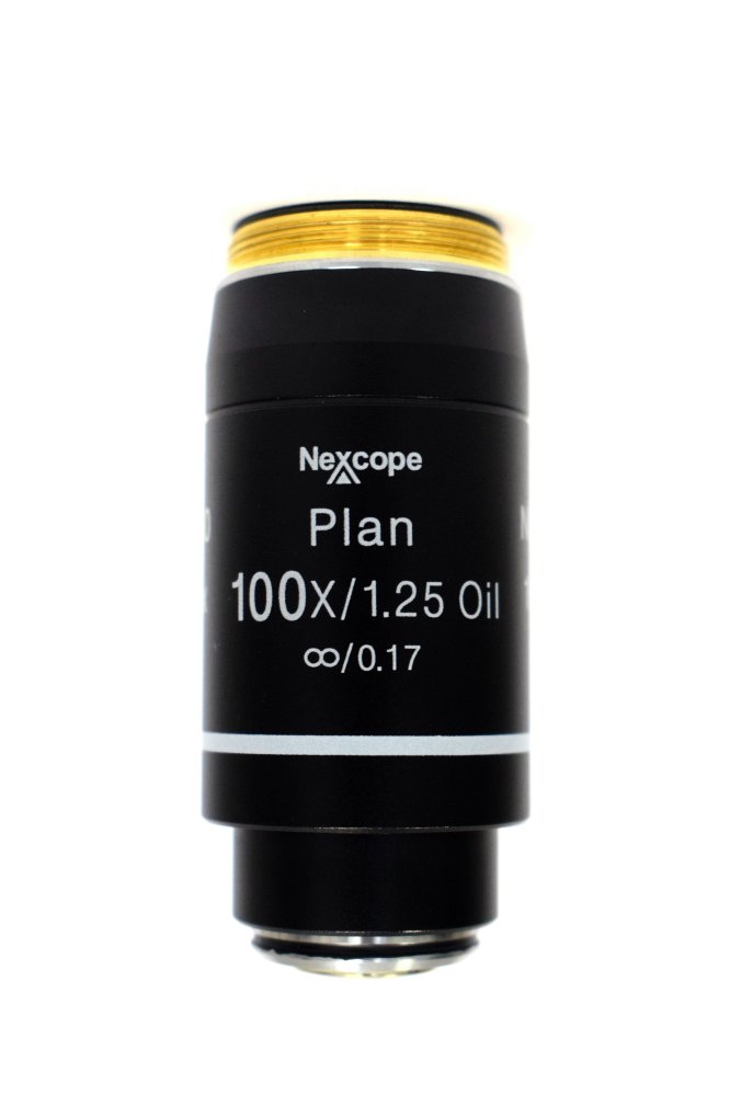 Объектив для микроскопа NIS60 Plan 100х/1,25 беск/0,17