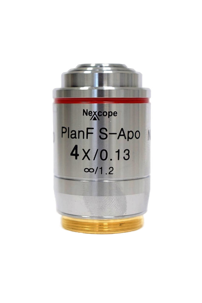 Объектив для микроскопа NIS60 PlanF S-Apo 4х/0.13  на беск/1.2