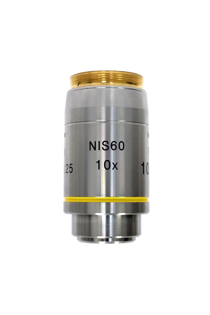 Объектив для микроскопа NIS60 Plan 10х/0.25 на беск/-