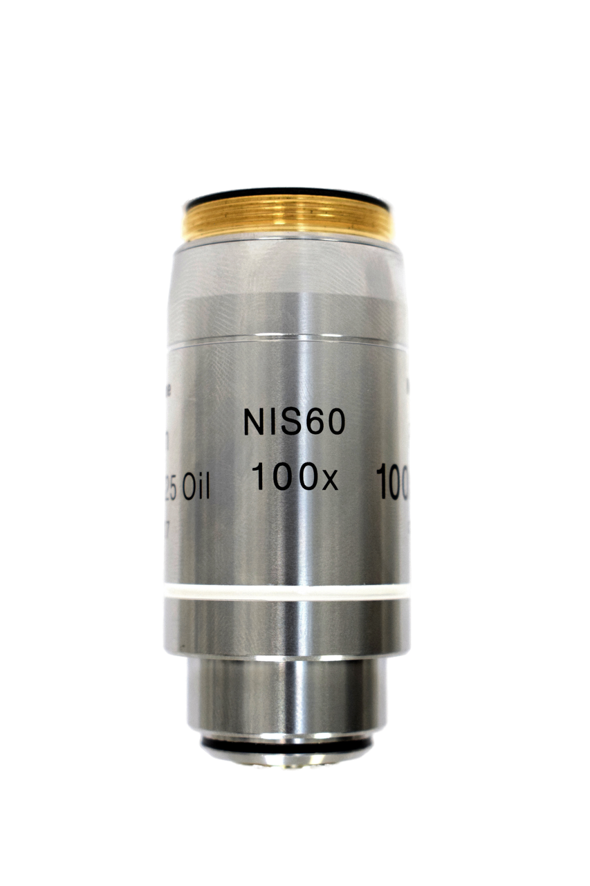Объектив для микроскопа NIS60 Plan 100х/1.25 на беск/0.17