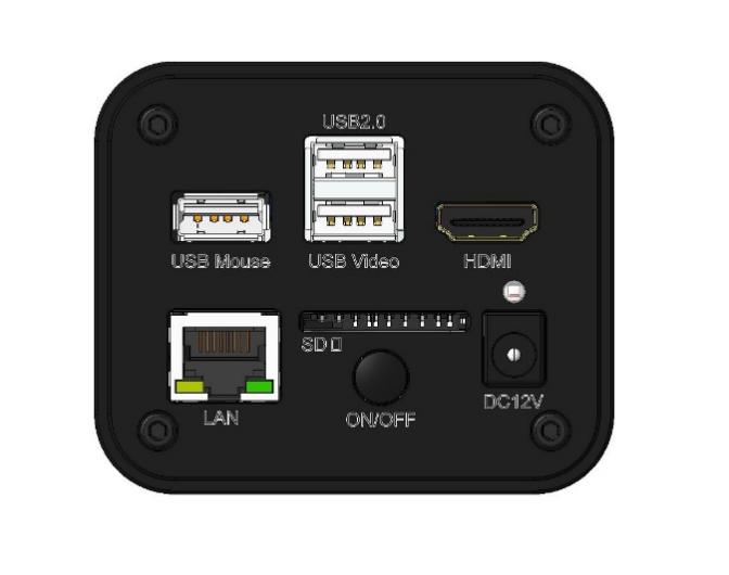 CMOS камера с креплением C-mount HDMI/NETWORK/USB мультивыходная серии XCAMTOP4K