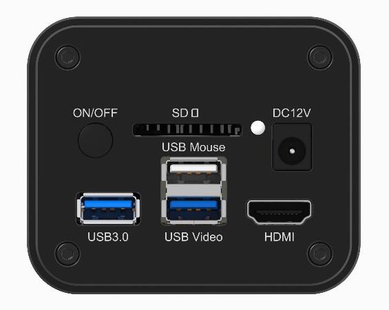 Камера C-mount с автофокусом HDMI/WiFi/USB мультивыходная серии X5FCAM4K8MPA 