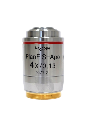 Объектив для микроскопа NIS60 PlanF S-Apo 4х/0.13  на беск/1.2