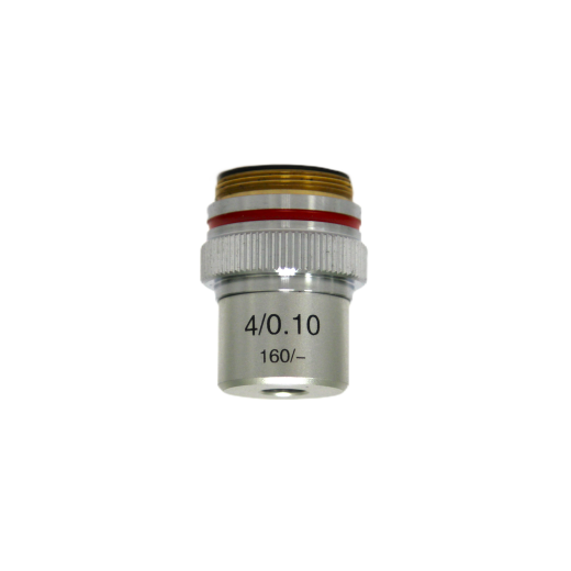 Объектив для микроскопа NIS45 4х/0,1 на 160/-