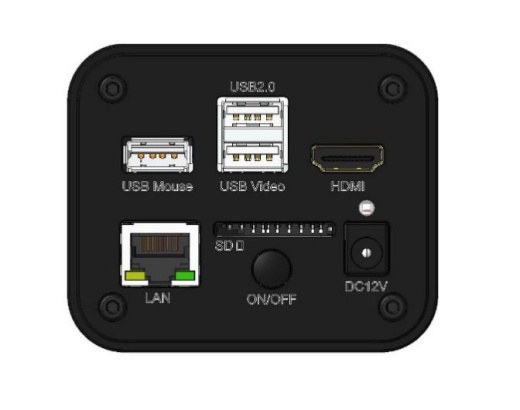 CMOS камера с креплением C-mount HDMI/NETWORK/USB мультивыходная серии XCAMTOP4K